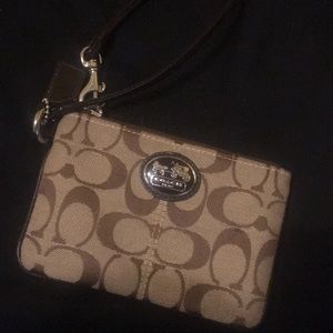 Coach wristlet